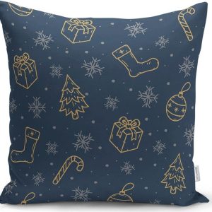 Povlak na polštář s vánočním motivem 43x43 cm – Mila Home