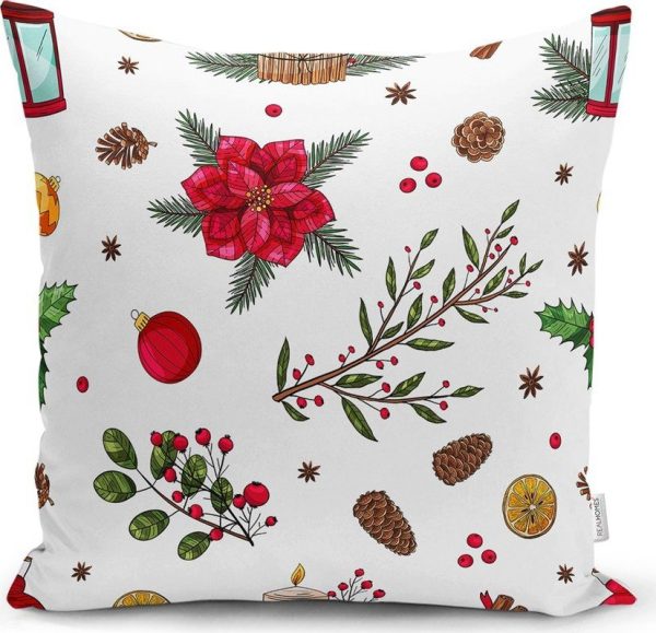 Povlak na polštář s vánočním motivem 43x43 cm – Mila Home
