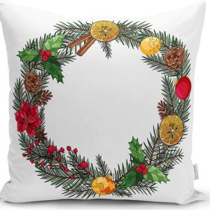 Povlak na polštář s vánočním motivem 43x43 cm – Mila Home