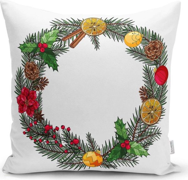 Povlak na polštář s vánočním motivem 43x43 cm – Mila Home