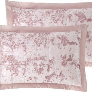 Povlaky na polštáře v sadě 2 ks 75x50 cm Crushed Velvet – Catherine Lansfield