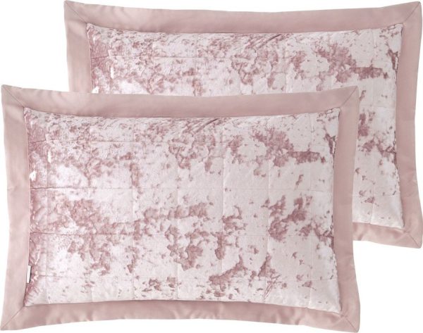 Povlaky na polštáře v sadě 2 ks 75x50 cm Crushed Velvet – Catherine Lansfield