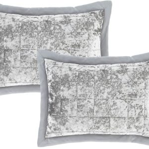 Povlaky na polštáře v sadě 2 ks 75x50 cm Crushed Velvet – Catherine Lansfield