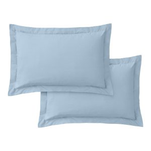 Povlaky na polštáře v sadě 2 ks z bavlněného perkálu 50x75 cm Cotton Percale – Bianca