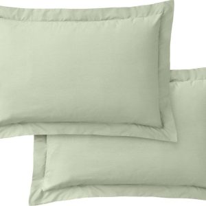 Povlaky na polštáře v sadě 2 ks z bavlněného perkálu 50x75 cm Cotton Percale – Bianca