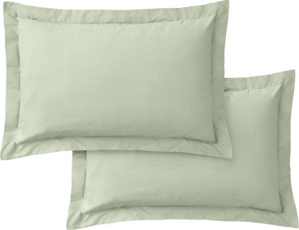 Povlaky na polštáře v sadě 2 ks z bavlněného perkálu 50x75 cm Cotton Percale – Bianca