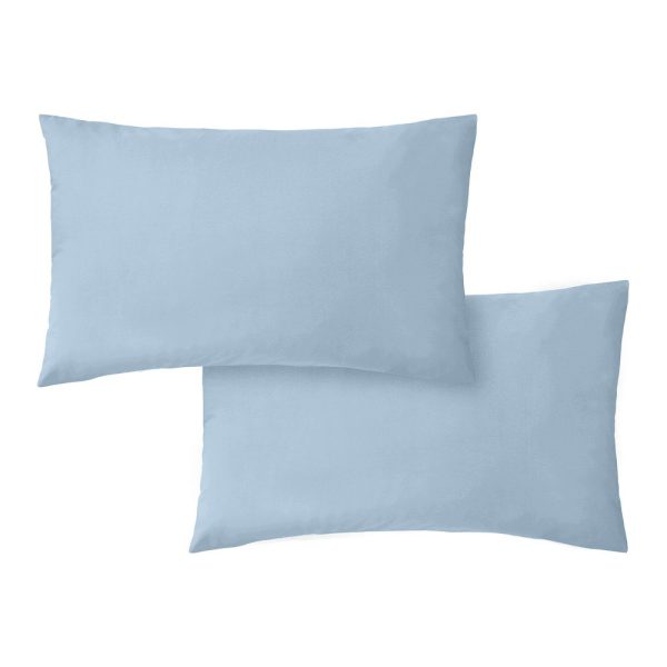 Povlaky na polštáře v sadě 2 ks z bavlněného perkálu 50x75 cm Cotton Percale – Bianca