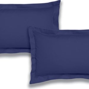 Povlaky na polštáře v sadě 2 ks z bavlněného perkálu 50x75 cm Cotton Percale – Bianca