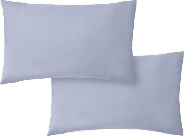 Povlaky na polštáře v sadě 2 ks z bavlněného perkálu 50x75 cm Cotton Percale – Bianca