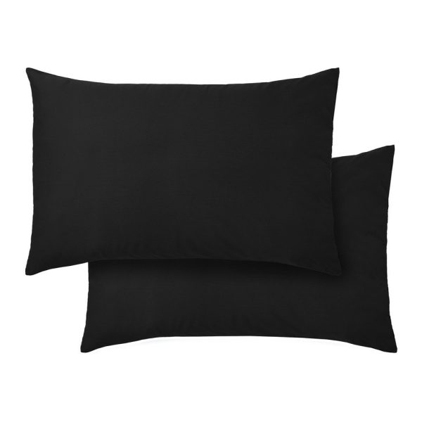Povlaky na polštáře v sadě 2 ks z bavlněného saténu 50x75 cm Cotton Sateen – Bianca