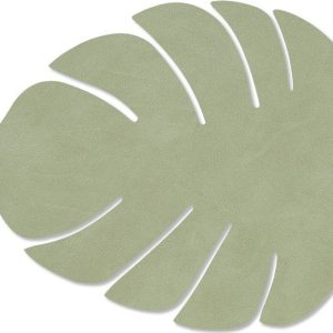 Prostírání z eko kůže 22x26 cm Monstera Leaf Nupo – LIND DNA