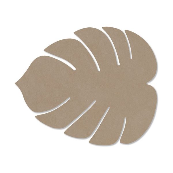 Prostírání z eko kůže 22x26 cm Monstera Leaf Nupo – LIND DNA