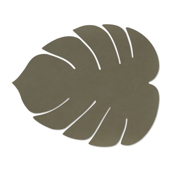 Prostírání z eko kůže 35x42 cm Monstera Leaf Nupo – LIND DNA