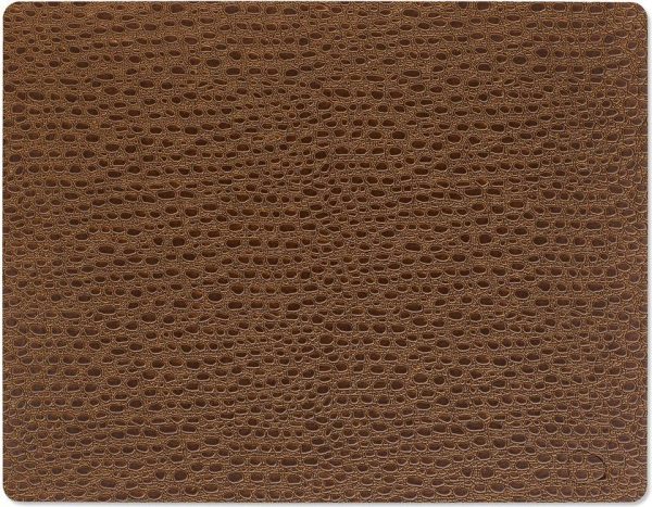 Prostírání z eko kůže 35x45 cm Square L Lace – LIND DNA