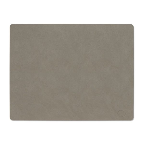 Prostírání z eko kůže 35x45 cm Square L Nupo – LIND DNA
