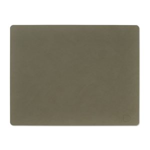 Prostírání z eko kůže 35x45 cm Square L Nupo – LIND DNA
