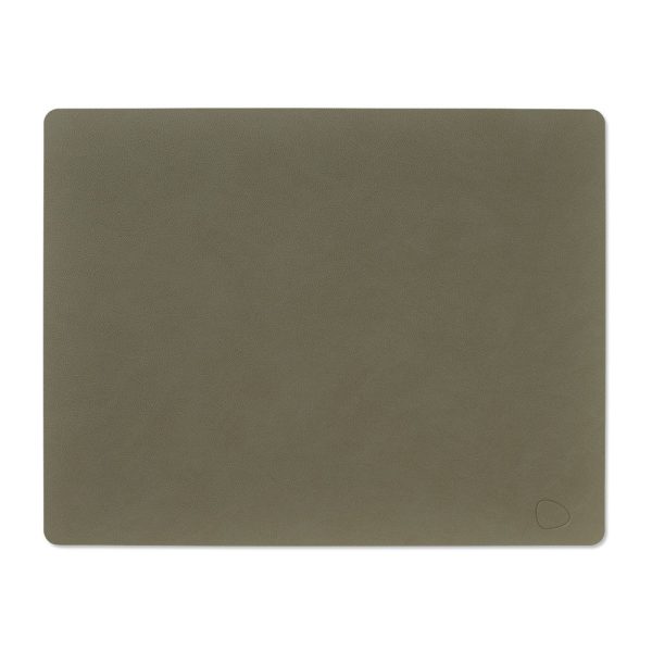Prostírání z eko kůže 35x45 cm Square L Nupo – LIND DNA
