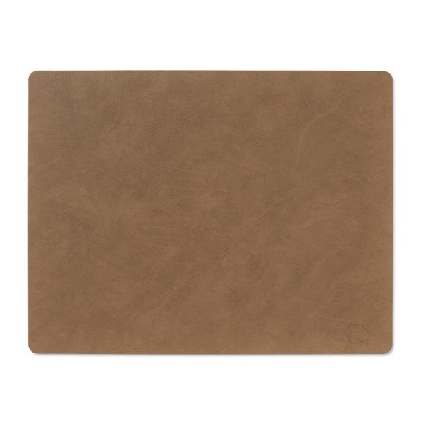 Prostírání z eko kůže 35x45 cm Square L Nupo – LIND DNA