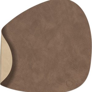Prostírání z eko kůže 37x44 cm Curve L Double Cloud – LIND DNA