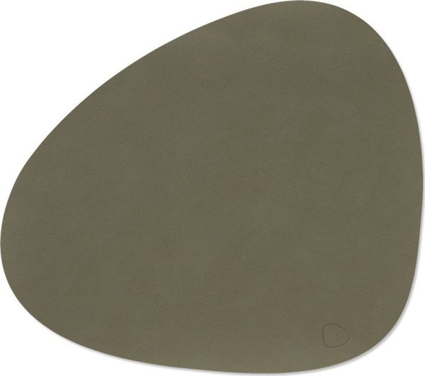 Prostírání z eko kůže 37x44 cm Curve L Nupo – LIND DNA