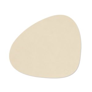 Prostírání z eko kůže 37x44 cm Curve L Nupo – LIND DNA