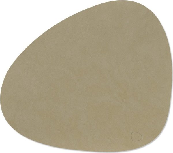 Prostírání z eko kůže 37x44 cm Curve L Nupo – LIND DNA