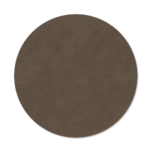 Prostírání z eko kůže ø 30 cm Circle M Nupo – LIND DNA