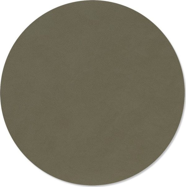Prostírání z eko kůže ø 30 cm Circle M Nupo – LIND DNA