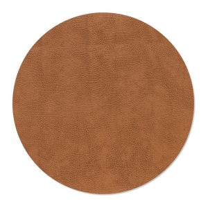Prostírání z eko kůže ø 40 cm Circle XL Bull – LIND DNA