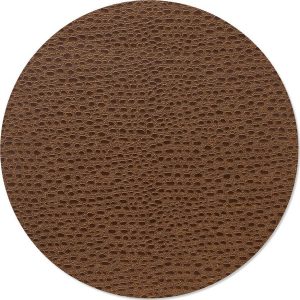 Prostírání z eko kůže ø 40 cm Circle XL Lace – LIND DNA