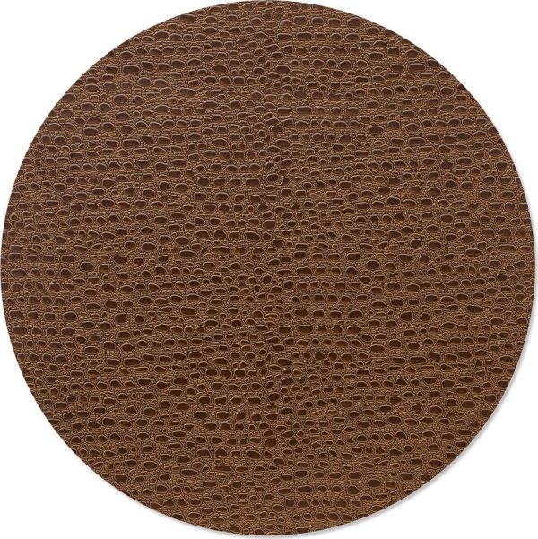 Prostírání z eko kůže ø 40 cm Circle XL Lace – LIND DNA
