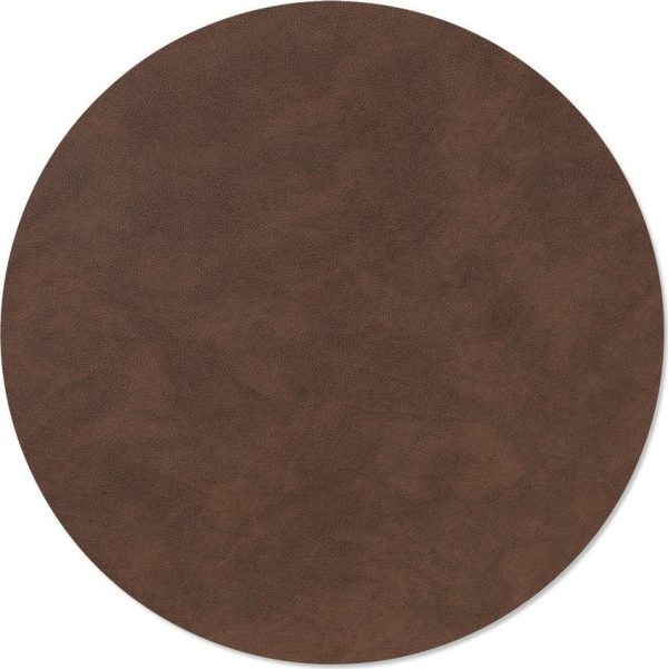 Prostírání z eko kůže ø 40 cm Circle XL Nupo – LIND DNA