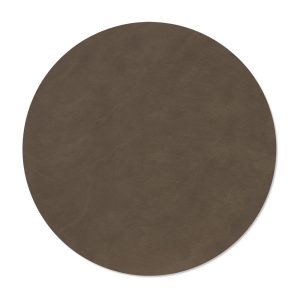 Prostírání z eko kůže ø 40 cm Circle XL Nupo – LIND DNA