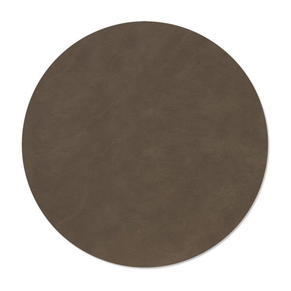 Prostírání z eko kůže ø 40 cm Circle XL Nupo – LIND DNA