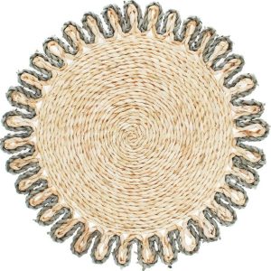Prostírání z kukuřičného šustí ø 38 cm Corn Husk – Rex London