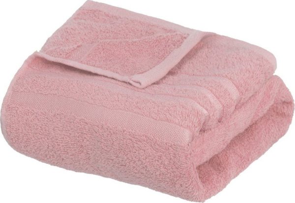 Růžová froté bavlněná osuška 70x140 cm Simple – Casa Selección