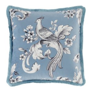 Sametový dekorační polštář 45x45 cm Bridgerton Regal Floral – Catherine Lansfield