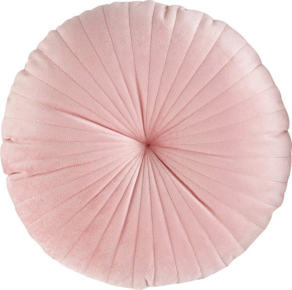 Sametový dekorační polštář ø 40 cm Round Soft Touch – Catherine Lansfield