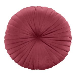 Sametový dekorační polštář ø 40 cm Round Soft Touch – Catherine Lansfield