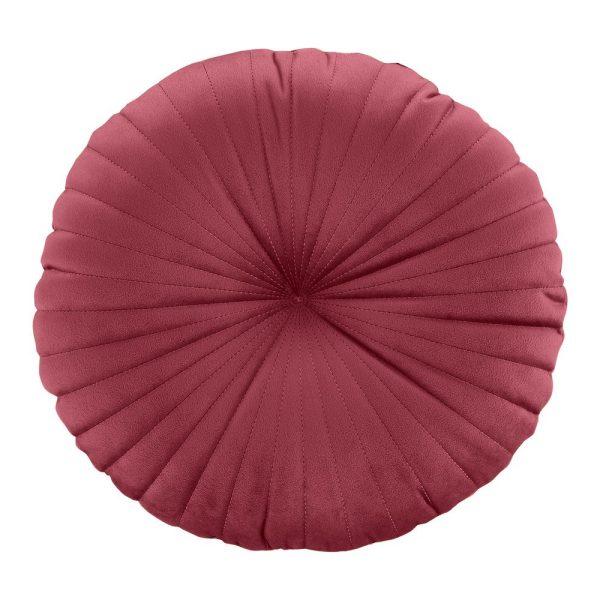 Sametový dekorační polštář ø 40 cm Round Soft Touch – Catherine Lansfield
