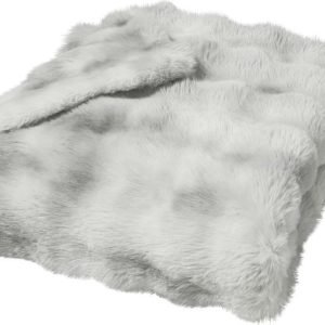 Šedá deka z mikroplyše 180x220 cm Mounty – douceur d'intérieur