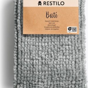Šedá koupelnová předložka AmeliaHome Bati