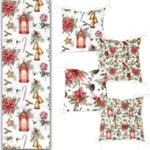 Set podsedáků a běhounu 5 ks Lantern – Mila Home