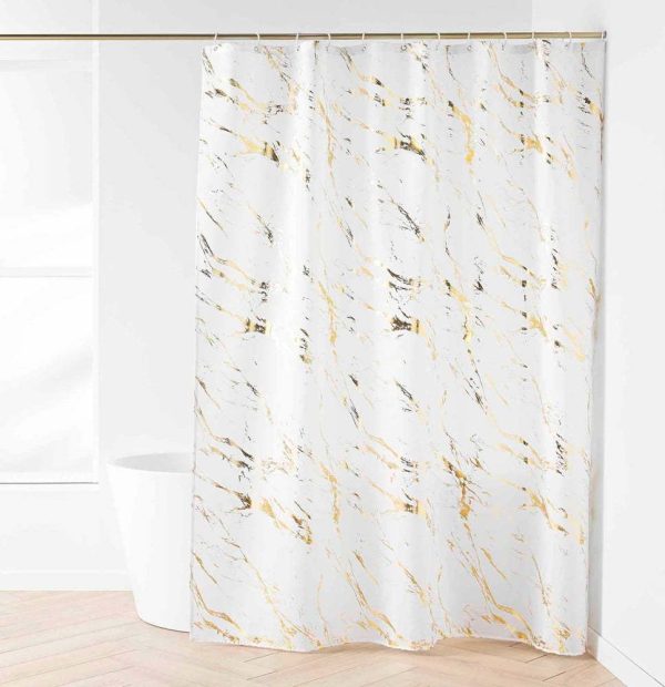 Sprchový závěs 180x200 cm Aquamarbre – douceur d'intérieur