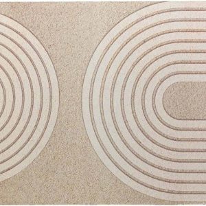 Světle hnědá koupelnová předložka 50x80 cm Adriel – douceur d'intérieur