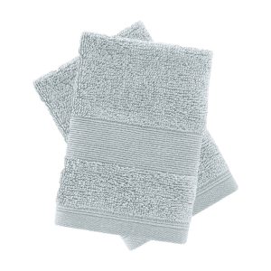 Světle šedé froté bavlněné ručníky v sadě 2 ks 30x30 cm Anti-Bacterial – Catherine Lansfield