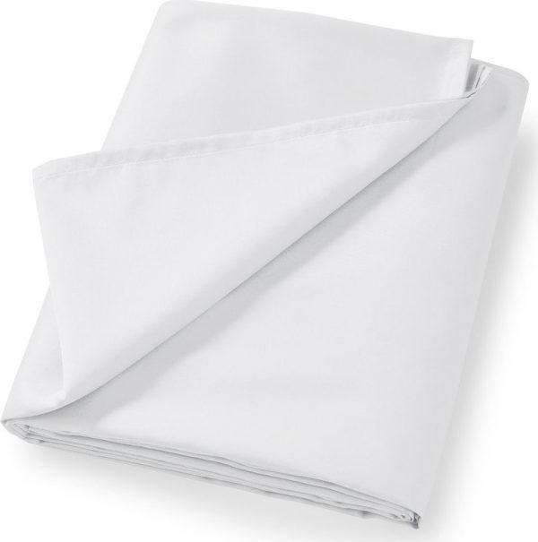 Světle šedé prostěradlo z bavlněného saténu 275x275 cm Cotton Sateen – Bianca
