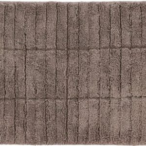 Taupe koupelnová předložka 50x80 cm Tiles – Zone
