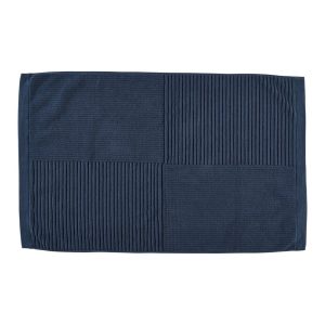 Tmavě modrá koupelnová předložka 50x80 cm Classic – Zone