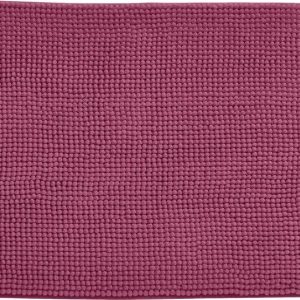 Tmavě růžová koupelnová předložka 50x80 cm Bobble – Catherine Lansfield
